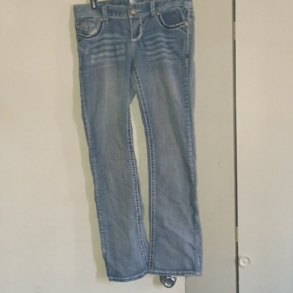 Maurices Light Blue Boot Cut Jeans